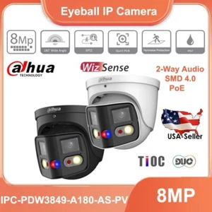 Cámara IP panorámica bidireccional Dahua IPC-PDW3849-A180-AS-PV 8 MP Talk TiOC PoE SMD EE. UU. - Imagen 1 de 9