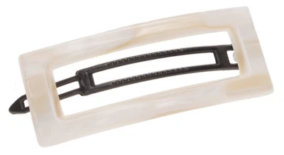 Cutout Rectangle Plastic Tige Boule Barrette - Alba - Image 1 of 4