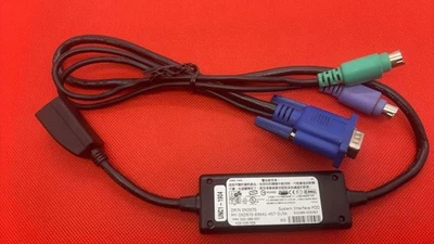 New Dell - PS2 Server SIP Interface Pod KVM Cable For Dell 2161DS KVM - FG696 - Image 1 of 2