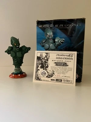 Mini Busto Spider-Man Duende Verde Fábrica X Edición Limitada 6" En Caja con Certificado Foto 1 de 4