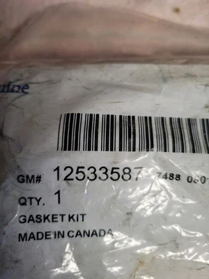Genuine GM Intake Manifold Gasket Kit  12533587 LS engine series - Image 1 of 3