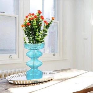 Glasvase kreative Vase Glashydroponische Flasche schöne Vase - Bild 1 von 17