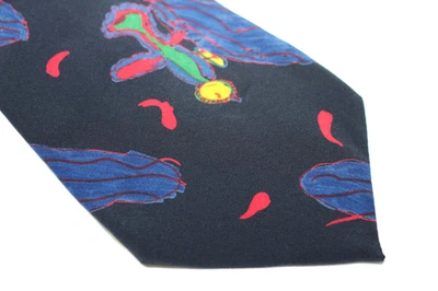 Corbata de seda MASSIMO DE VITO hecha en Italia F83022 Foto 1 de 4