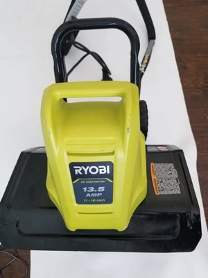 Ryobi RYAC701 Tiller - Working Condition, Needs Middle Handle Frame Replacement - Image 1 of 4