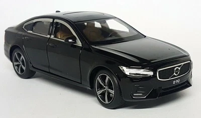 Tayumo 1/32 - Volvo S90 Onyx Black Opening parts & Suspension Diecast model car - Image 1 of 4