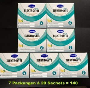 7x Elektrolyte Plus Pulversachets 20x6g Nahrungsergänzungsmittel MHD 30.09.25 - Bild 1 von 7