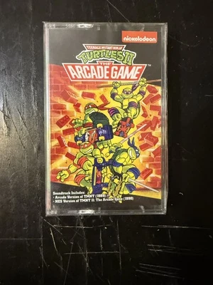 Teenage Mutant Ninja Turtles 2 The Arcade Game Cassette Tape Snes Nintendo Tmnt - Image 1 of 4
