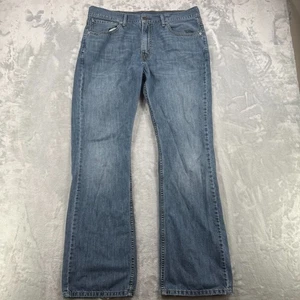 Jeans Levis 527 para Hombres 36x32 Azul Corte Bota Baja Western Rancher Vaquero Denim - Imagen 1 de 13