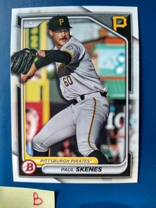 2024 Bowman Prospect Paul Skenes #BP-125 Pittsburgh Pirates - Picture 1 of 2
