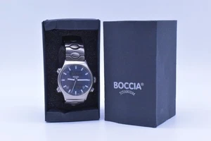 Boccia Tutima T2 Titanio Reloj Hombre Cronógrafo Reloj de Pulsera Vintage #45K9 - Imagen 1 de 15