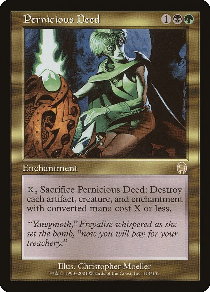 MTG Pernicious Deed  - Apocalypse #114 - Image 1 of 1