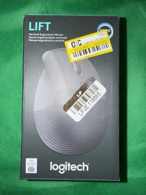 Logitech Lift Ratón Ergonómico Vertical Inalámbrico Bluetooth Clic Silencioso NUEVO SELLADO Foto 1 de 4