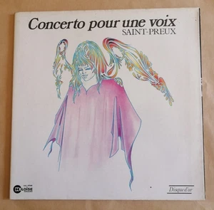 Saint-Preux: Concerto for Une Voix LP 33T Disk D'Or Gatefold 1974 Condition VG+ - Picture 1 of 3