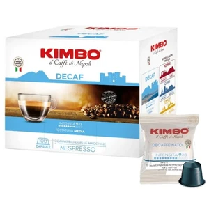 Capsule Caffè Kimbo Miscela DECAF Compatibili Nespresso Decaffeinata Cremosa* - Imagen 1 de 16