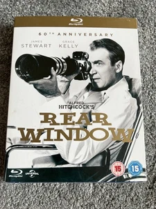 Rear Window UK 60th Anniversary Reg Free Blu-ray NEW & SEALED Alfred Hichcock - Picture 1 of 2