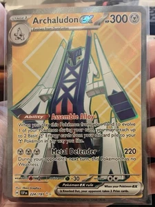Archaludon EX 224/191 Sv08: Surging Sparks Holo - Picture 1 of 2