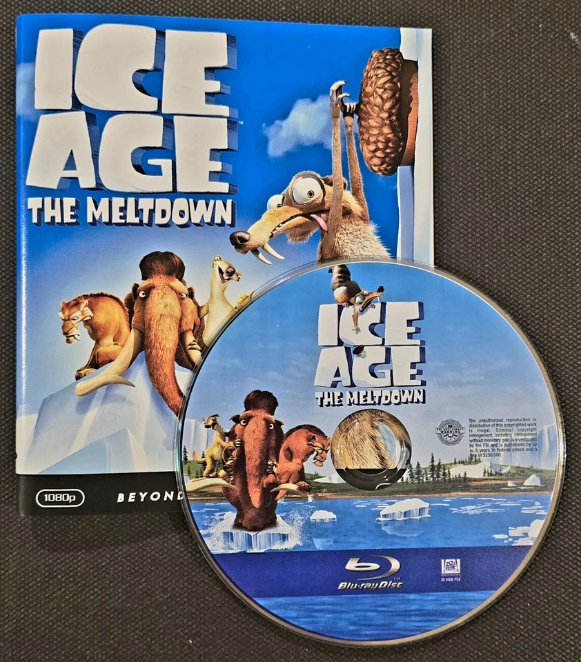 Ice Age: The Meltdown (Blu-ray, 2006) ДИСК + ТОЛЬКО ИЛЛЮСТРАЦИИ - Изображение 1 из 1