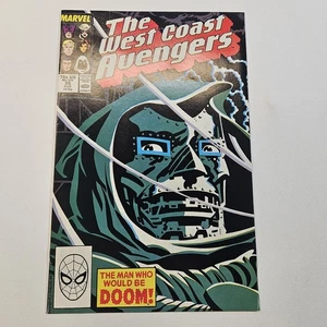 West Coast Avengers 35 Marvel 1988 Doom Cover Robert Downey Jr Doomsday - Bild 1 von 13