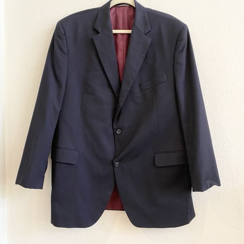 Jack Victor Blazer Uomo 46 R Blu Giacca Valentino Navy Cappotto Sportivo Business
