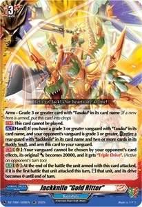 Jackknife "Gold Ritter" DZ-TB01 028EN RR Cardfight Vanguard Buddyfight - Picture 1 of 1