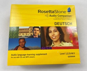 Rosetta Stone Audio Companion German Level 1-5 (2009) - Picture 1 of 7