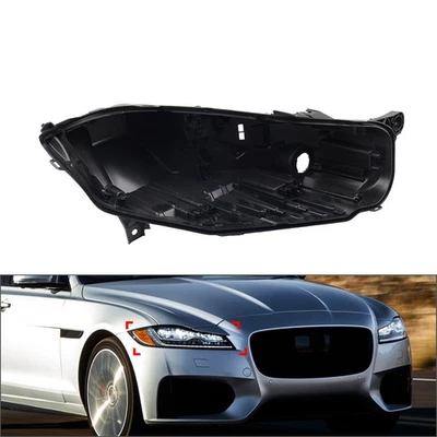 LED Headlight Back Base Headlamp Bottom Case Right Side For Jaguar XF 2016-2019 - Image 1 of 4