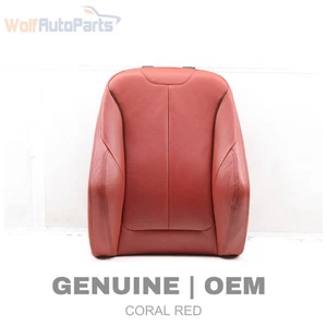 2015-2016 BMW 428I XDRIVE GRAN COUPE - Front LEFT Upper SEAT Backrest Cushion - Picture 1 of 9