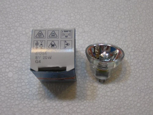 OSRAM 64255 8V 20W G4 HALOGEN DICROICA PER FOTOGRAFIA OSRAM ALOGENA  8V 20W G4 - Immagine 1 di 1