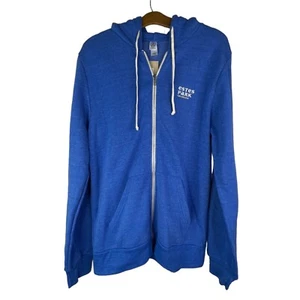 Alternative Estes Park Full Zip Hoodie Long Sleeve Blue Activewear Size Large Ne - Picture 1 of 6