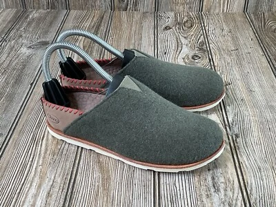 Zapatilla Chaco Harper Lana Oliva Superior Sin Cordones Zueco Plano Mujer Comodidad EE. UU. 6 NUEVO Foto 1 de 4
