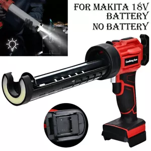 Electric Cordless Caulking Glass Mastic Sealant Glue Gun For Makita 18V Battery - Picture 1 of 16