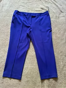Worthington Women’s Dress pants Crop Length Slim Legs Size 16 NWT - Picture 1 of 13