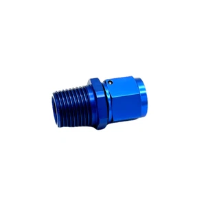 Aluminum Fitting Adapter AN8 8AN Female to 1/2NPT Staight - Picture 1 of 2
