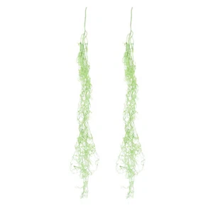 2pcs Fake Artificial Hanging Plants Fake Moss Garland Faux Hanging Plants Fake - Picture 1 of 12