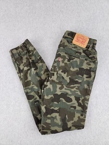 Levi's Teen Boy's Elastic Cuff Stretch Twill Joggers Pants w/Pockets SZ 16 Large - Picture 1 of 12
