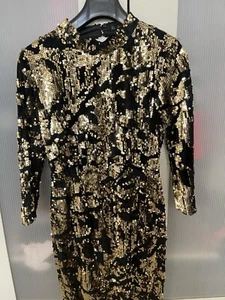 Zara Parlierten Kleid Gr. S - Bild 1 von 8