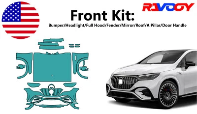 For Mercedes-Benz EQE SUV AMG 2023-2025 Front Paint Protection Film PreCut PPF - Image 1 of 4