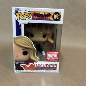 Funko Pop! Across The Spider-Verse Spider-Gwen #1091 - Collector Corps N1 - Picture 1 of 6