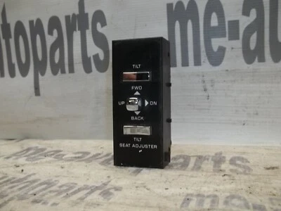 85-93 CADILLAC FLEETWOOD DEVILLE FWD LEFT MASTER DRIVER SIDE SEAT SWITCH CONTROL - Image 1 of 4