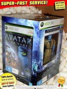 AVATAR Xbox 360 *NEW *RARE *Collectors Edition Game+Action Figure from DVD movie - Picture 1 of 5