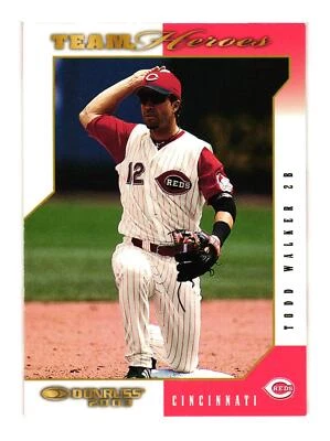 2003 Donruss Team Heroes #150 Todd Walker Cincinnati Reds - Image 1 of 2