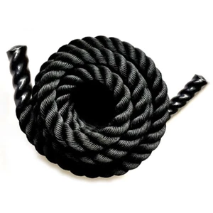 Diamond Battle Rope 12 M Ø 35 MM Schwarz - Bild 1 von 4