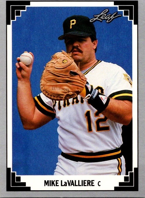 1991 Leaf Baseball 15 Mike LaValliere - Image 1 of 1