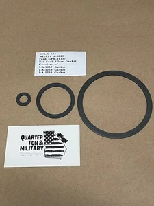 Juego de juntas de filtro de combustible se adapta a MB GPW jeep Segunda Guerra Mundial GMC CCKW G506 Chevy - Imagen 1 de 2