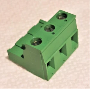 TE / BUCHANAN 282959-3  3-Pin  Right Angle Plug For Terminal Blocks - Picture 1 of 6