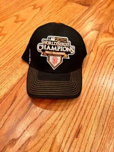 Sombrero ajustado New Era 39THIRTY 2010 San Francisco Giants Serie Mundial Campeones - Imagen 1 de 2