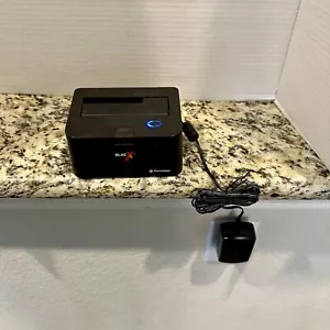 THERMALTAKE BLAC X ~ 2.5"/3.5" SATA HDD USB Docking Station Black Power Cord - Picture 1 of 8