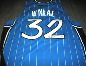 CAMISETA ADIDAS SHAQUILLE ONEAL ORLANDO MAGIC PSA/ADN/COA FIRMADA CON LICENCIA OFICIAL - Imagen 1 de 2