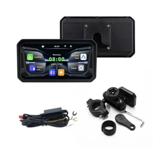 Sistema de navegación IPS para motocicleta de 6 pulgadas CarPlay Android automático Bluetooth IP67 - Imagen 1 de 15