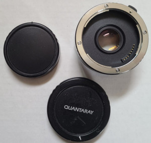 Quantaray 2X Auto Focus Teleconverter For Canon EF Mount
